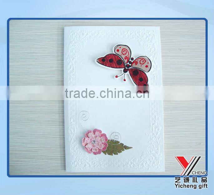 2016 new design product DIY wishes paper happy birthday cards post card