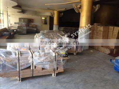 HOT SALE!!!hand pallet truck rubber wheel (2.5 ton)