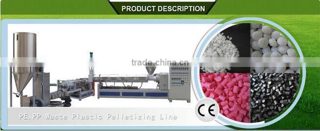 Energy efficient twin extruder pellet machine