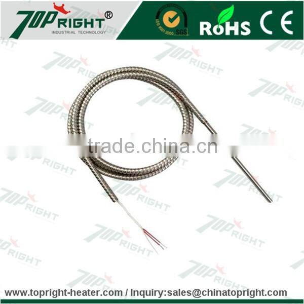 conductor material Iron- Constantan J TYPE THERMOCOUPLE