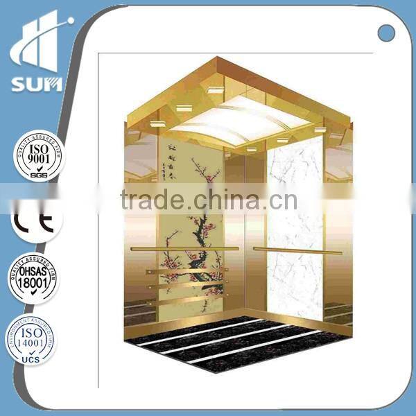 CE approved speed 0.4m/s home lift small home elevator