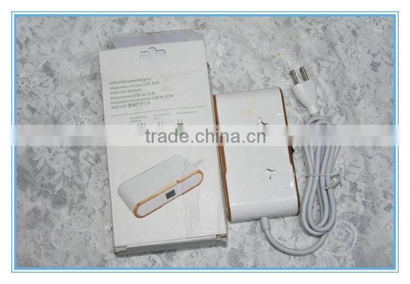 Home travel dual port usb power charger socket for smartphones,tablets&many other devices