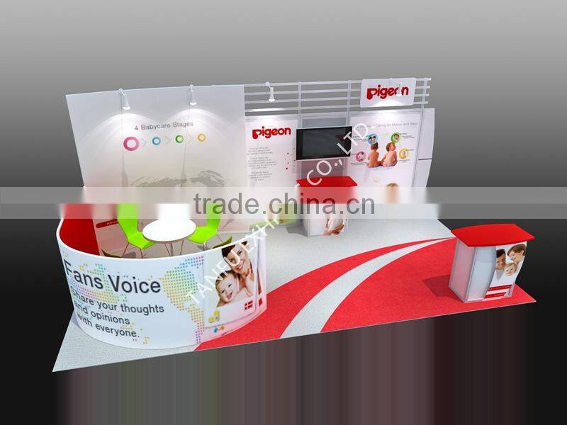 3x3 or 10x10 Shell Scheme Exhibition Booth from TANFU