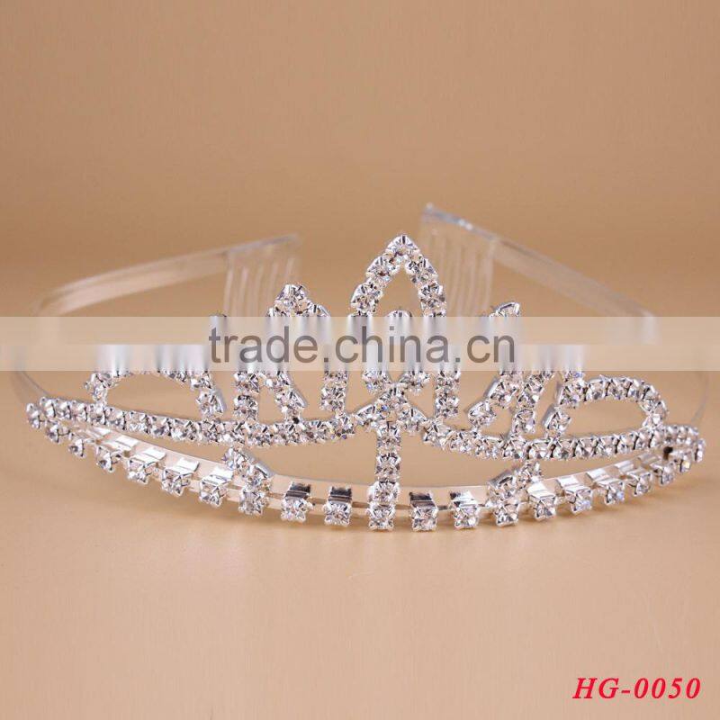 Factory Direct Sales Handmade Semi Precious Stone Jewelry Tiara