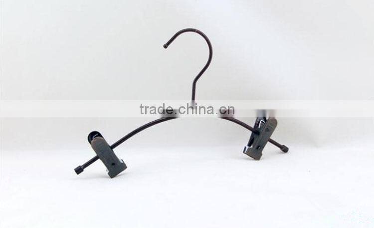 Creative Copper Metal Clips hanger for Pants, Wire Skirt Hanger