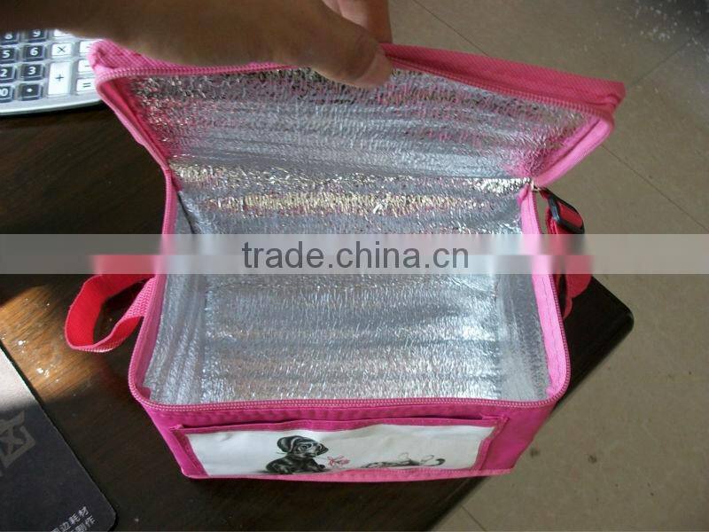 fashion printed lunch bag cooler lunch bags