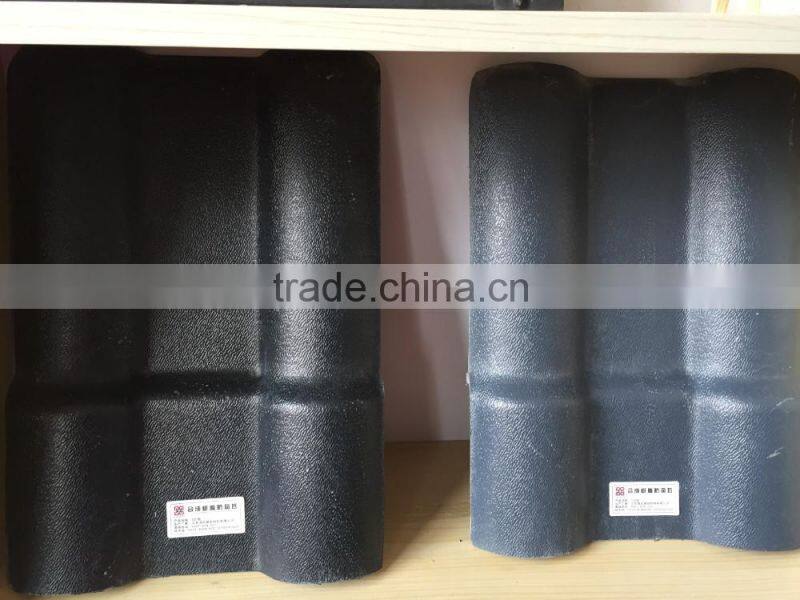 heat resistant corrosion resistant synthetic resin roof wall tiles