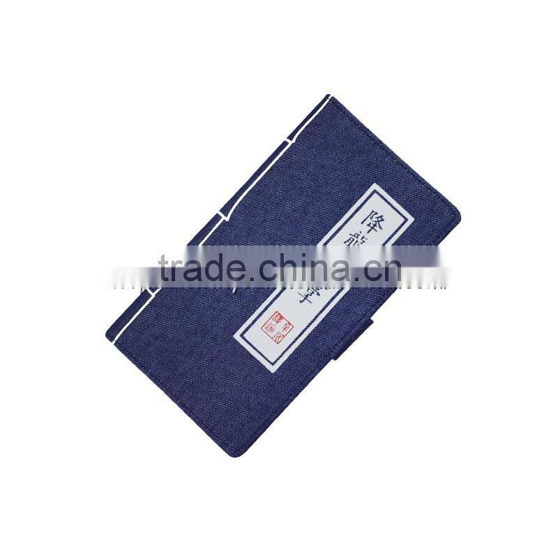 Denim leather series for xiaomi redmi note Customized