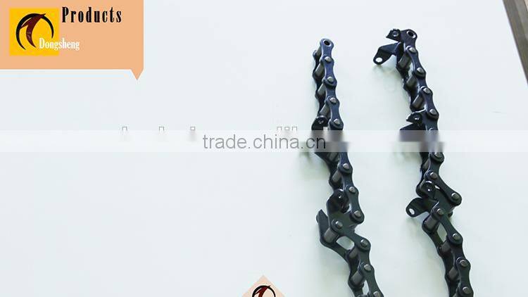 agricultural equipment parts wheat Harvester chains with attachments ZGS38/ZGS38F3