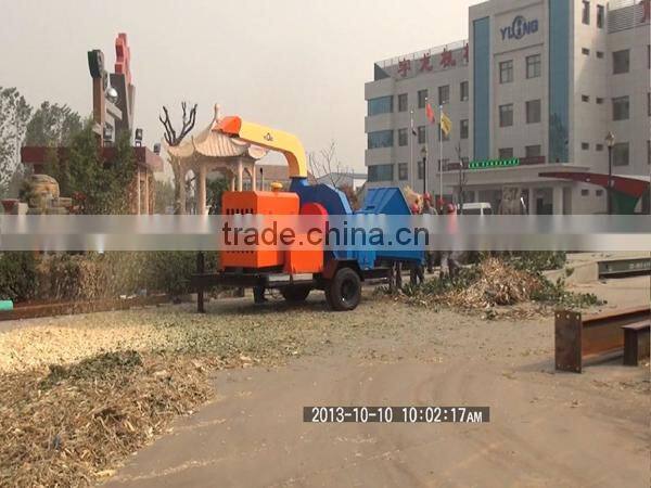 hydraulic diesel engine wood chipper for sale