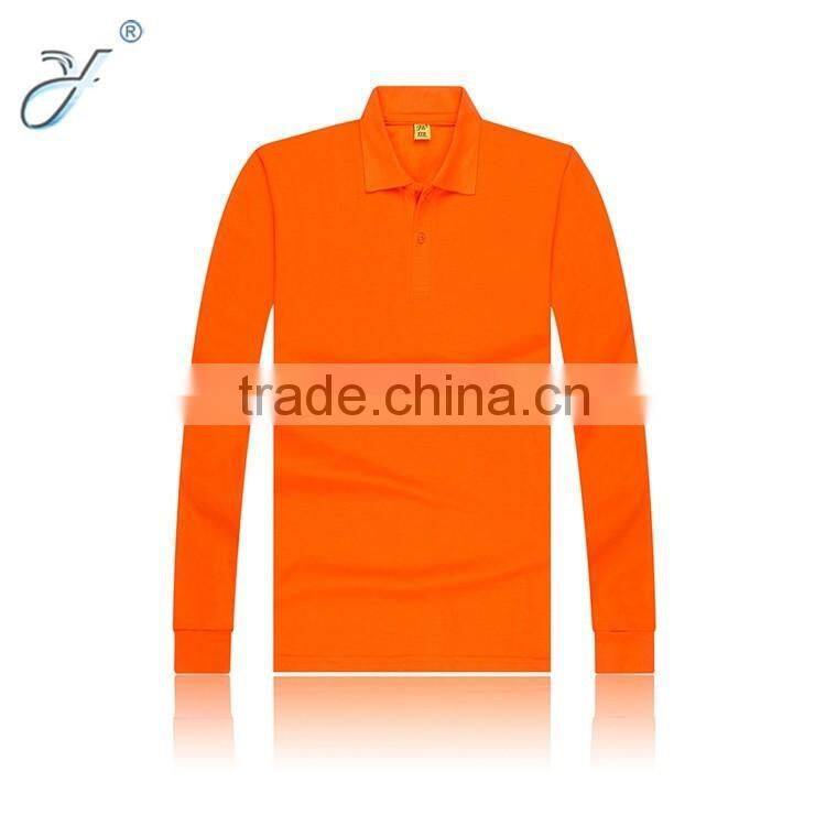 Men's Long Sleeve Undershirt Polo Collar Long Sleeve Shirt