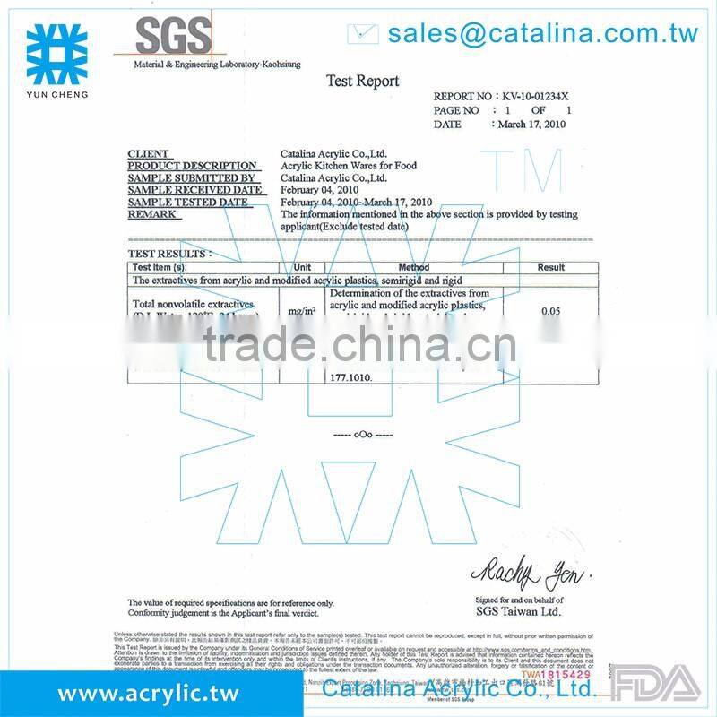 Hand made Line design acrylic Hotel Bathroom Waste Bin