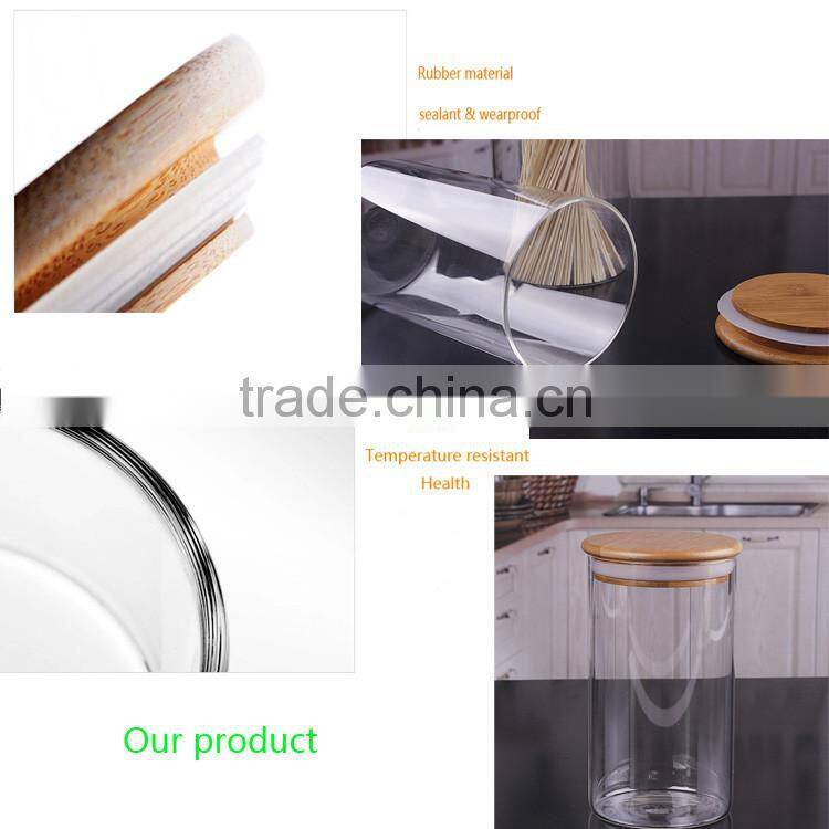 cheap glass honey jars wholesale glass food storage with food for glass storage container