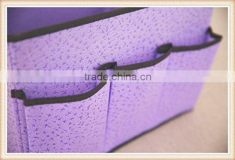 New material sundries organizer non woven cosmetic storage box