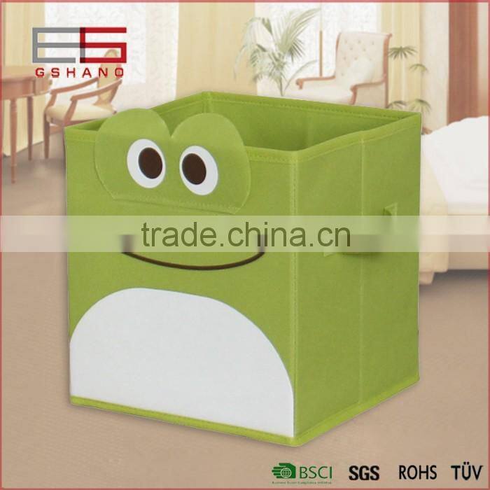 Furniture foldable nonwoven promotional kids storage