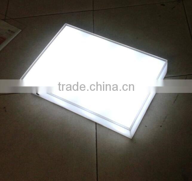 led light display box stand/holder