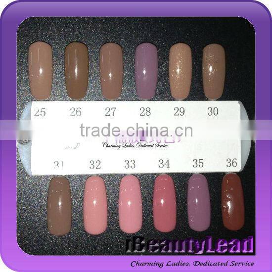 Soak off uv gel polish nail art gel can be cured with uv light coloful uv gel