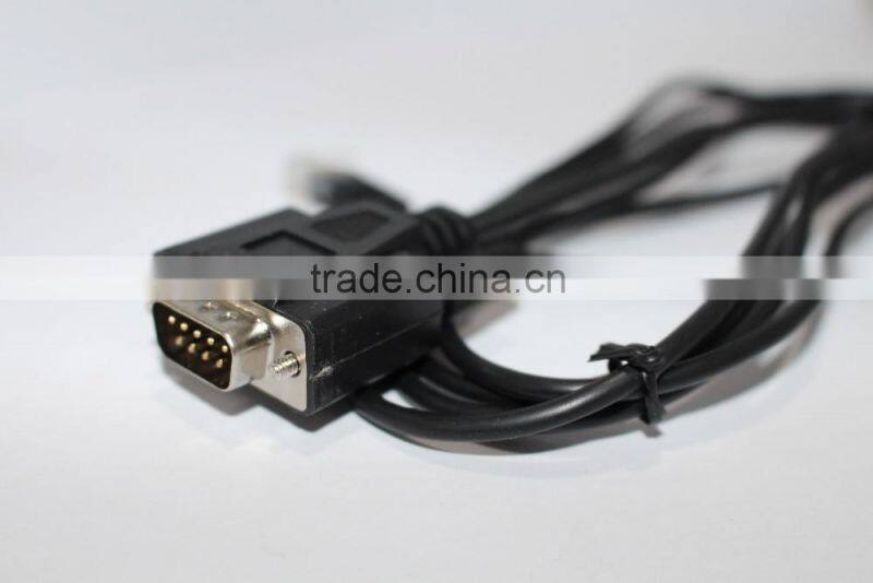 PVC cable DB 9m to Rj11 wire hareness for PC connector