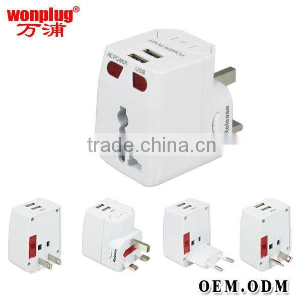 Hot Sale Wholesale EU 4mm Pin Diameter Converter Plug Factory Price & CE Certification