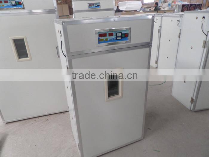 Holding 352 eggs full automatic chicken egg incubator