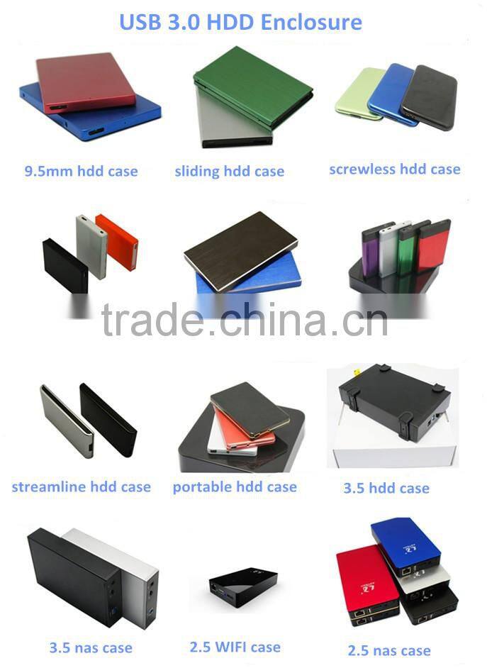 high speed to 5Gbps usb 3.0 sata external 2.5 hdd enclosure
