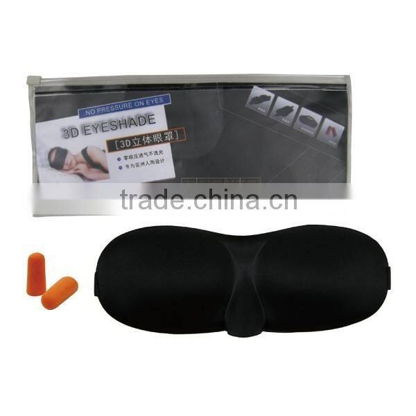 3D sexy contoured sleeping eye mask, anti-wrinkle sleep mask, sleep apnea mask, private label sleep mask EM-023