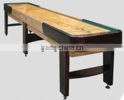 Shuffleboard table game machine