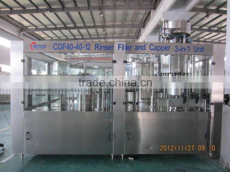 CGF24-24-8 3-in-1 Drinking mineral Water filling machine price