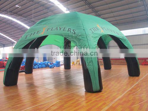 EN14960 Oxford and PVC dome transparency window inflatable circus tent