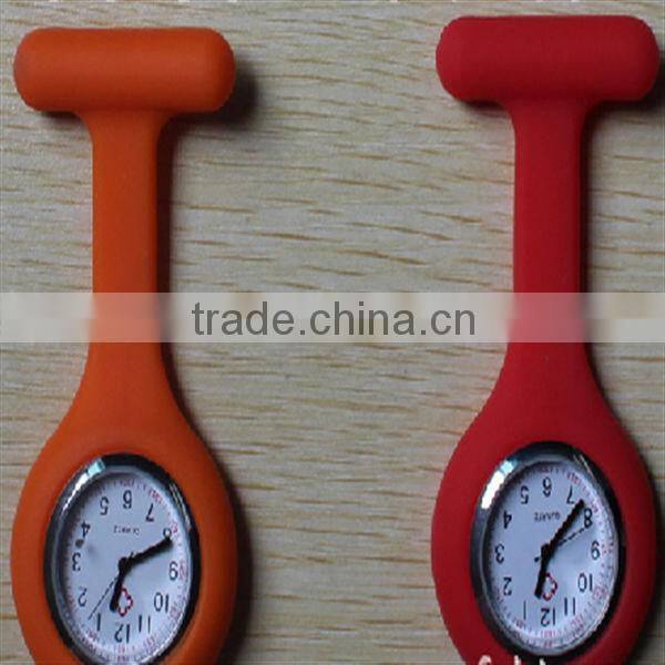 eco-friendly custom logo cartoon nurse watch with waterproof