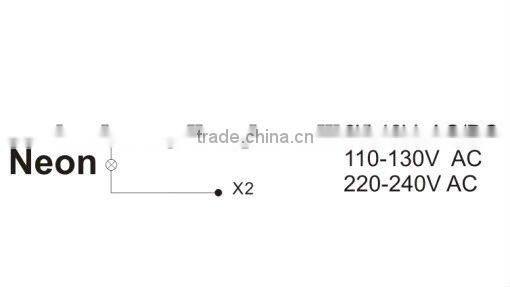 Indicator lamp 220v neon pilot lamp mini LED Signal light