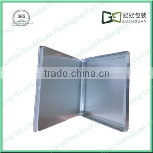 Simple Empty CD case, tin box,metal box without printing