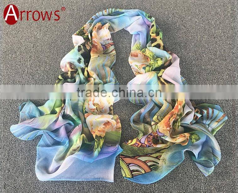 Fresh Orange Color Sexy Shawls and Scarf Stole for Young Girls and Office Ladies