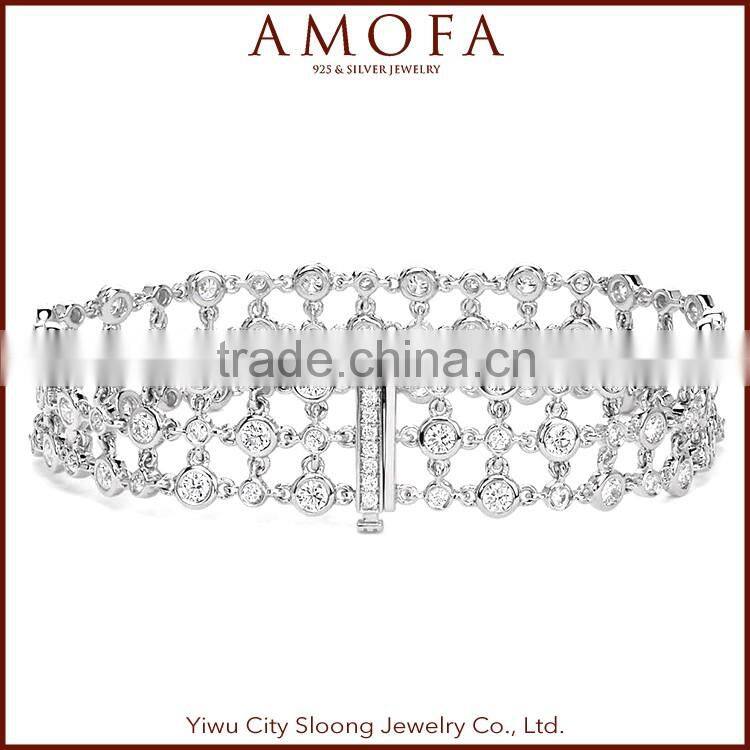China Supplier Jewelry 925 Sterling Silver Bracelet
