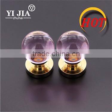 contemporary ball style brass glass knobs and pulls