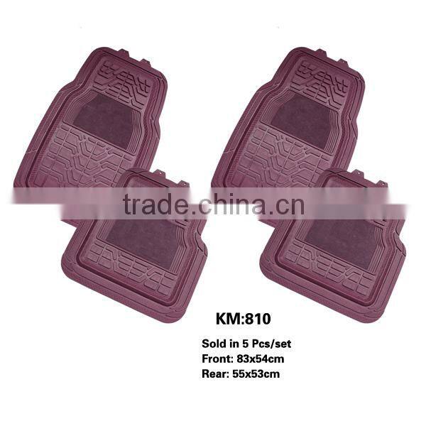 Eco-friendly and Fashionable design best quality PVC Car Mats