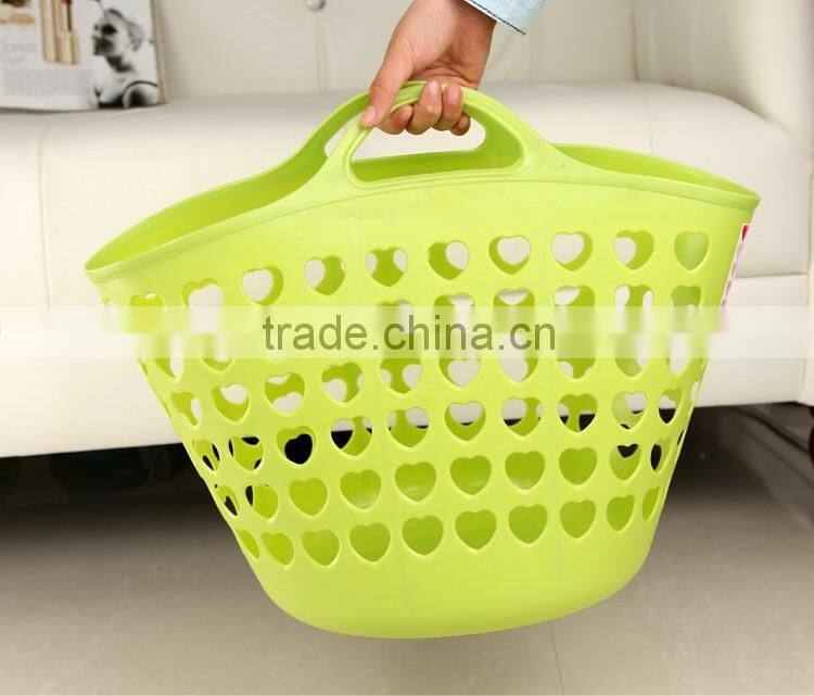 JianBo Basket 57 Receive Packing Handle Shopping Storage Luandry PE Baskets