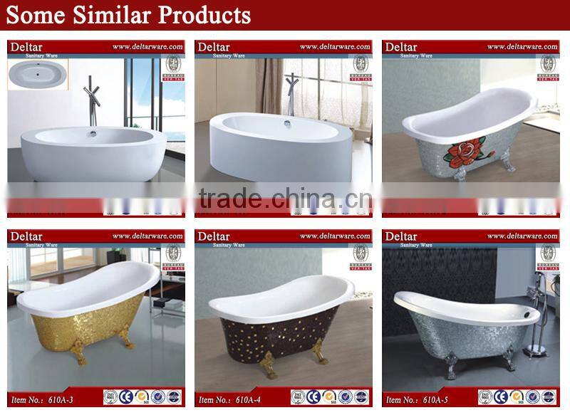 1600mm bigl Square Bathtub, China made shallow bathtub , freestanding square bathtub