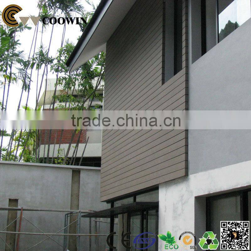 Vinyl WPC Exterior HDPE Plastic Wall Siding
