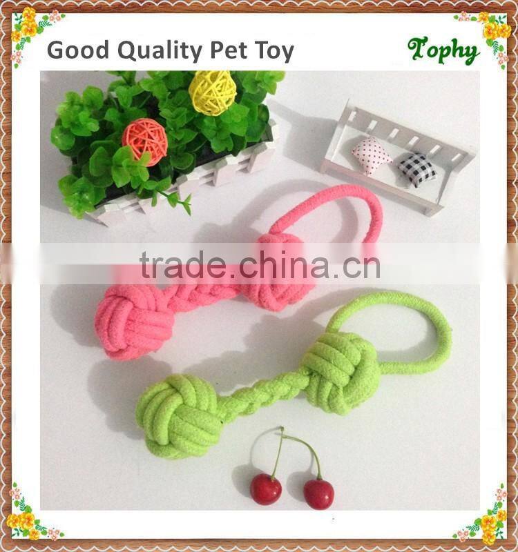 dog chew rope knot dog chew pet toys for grind their teeth