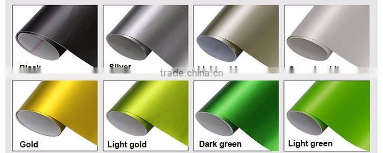 Air drain matte chrome rose red wraps For Car Wrapping (Air Free)