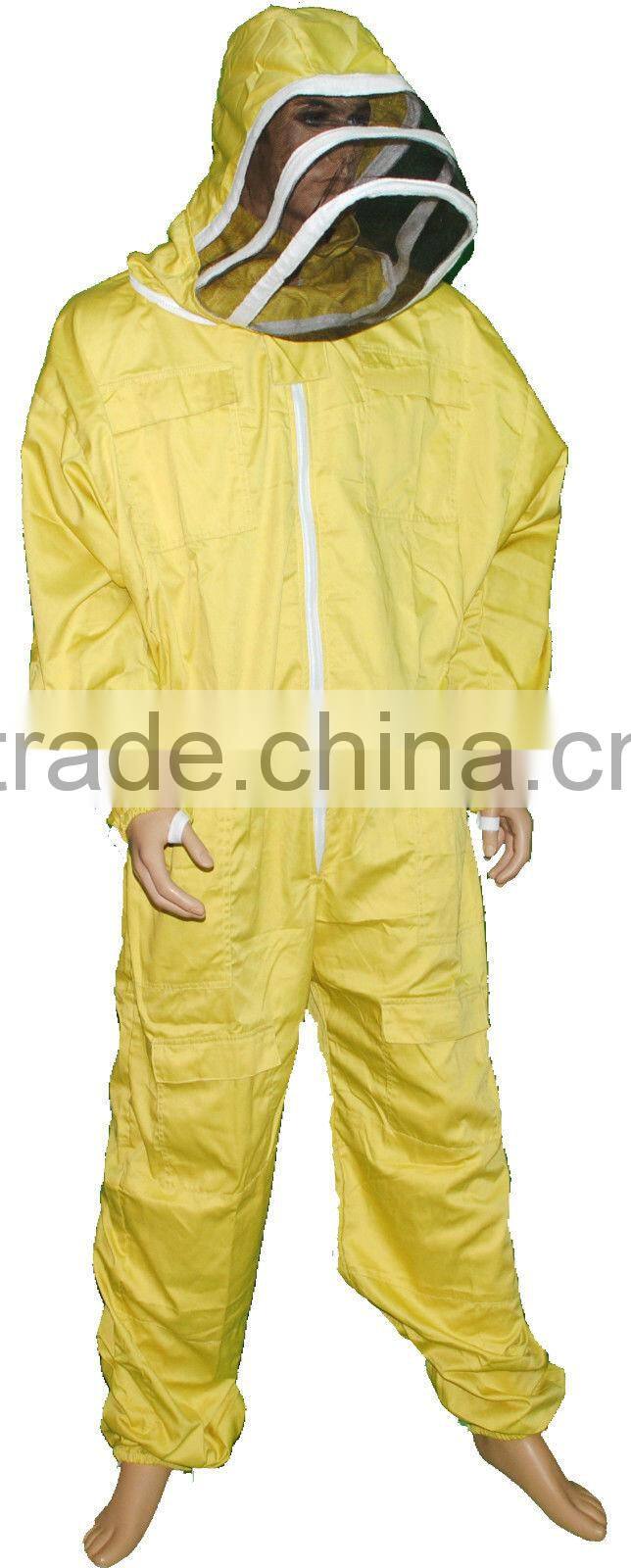 New Professional Cotton Polyester Full Body Beekeeping Suit