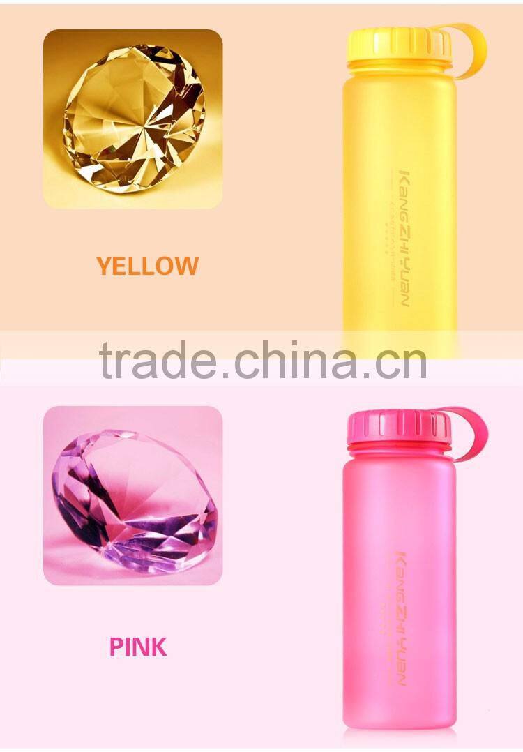 650ml Plastic Drinking Cup Self Cooling Sports Water Bottle with Lid