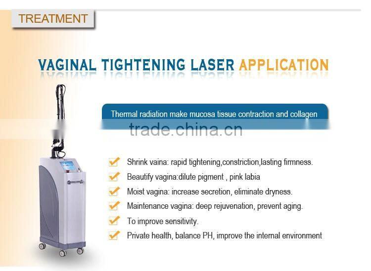 2016 Alibaba express scar repair beauty equipment Fractional CO2 Laser with usa imported laser tube