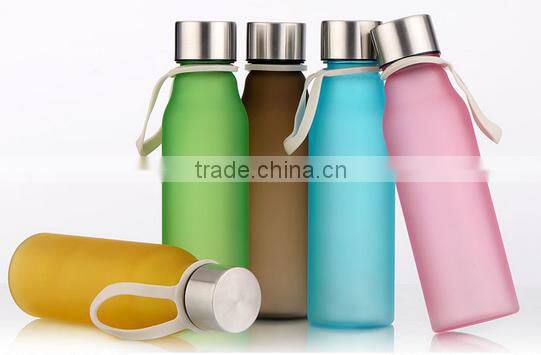 Bulk items of unleaking BPA free fruit infuser water bottle