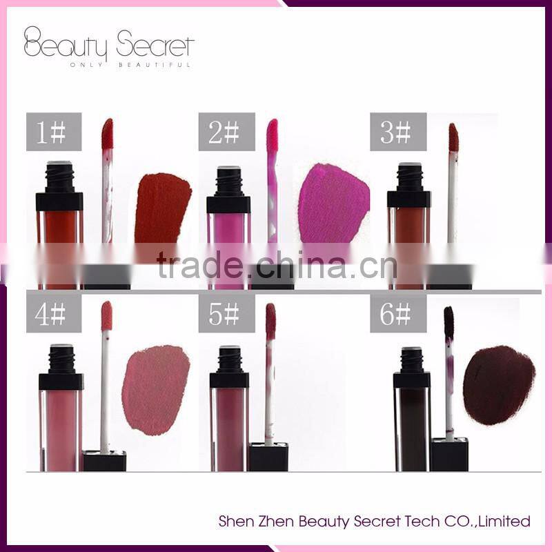 cosmetics make your own matte liquid lipstick tube 36 colors for choice