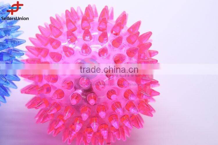 No. 1 yiwu exporting commission agent wanted 6 colors fun kids message ball toy PTR material