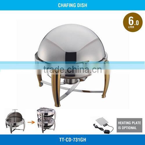 All Types Chafing Dishes - 6 L, 201 S/S, 515*515*485 MM, TT-CD-731GH