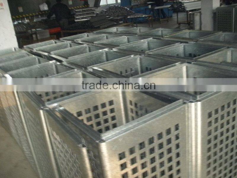 Outdoor steel stainless steel garbage can