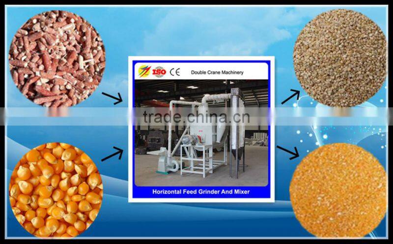 best selling chicken feed grinder and mixer with 1-2T/H